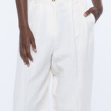 Pamela Linen Tailored Pants