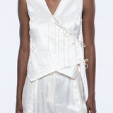 Valerie Silk Vest