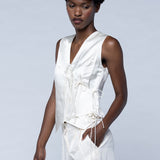 Valerie Silk Vest