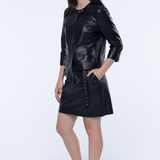 Simone Lamb Leather Jacket