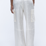 Laurie Cargo Silk Pants